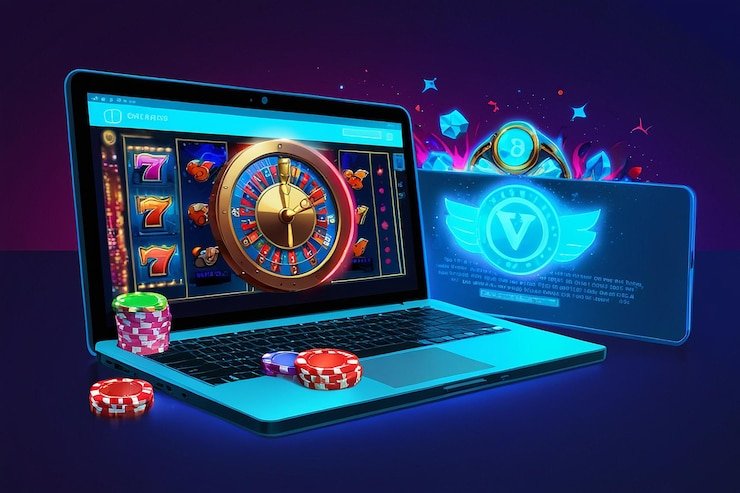 Colorful Lucky Spin wheel interface showing multiple segments and outcomes